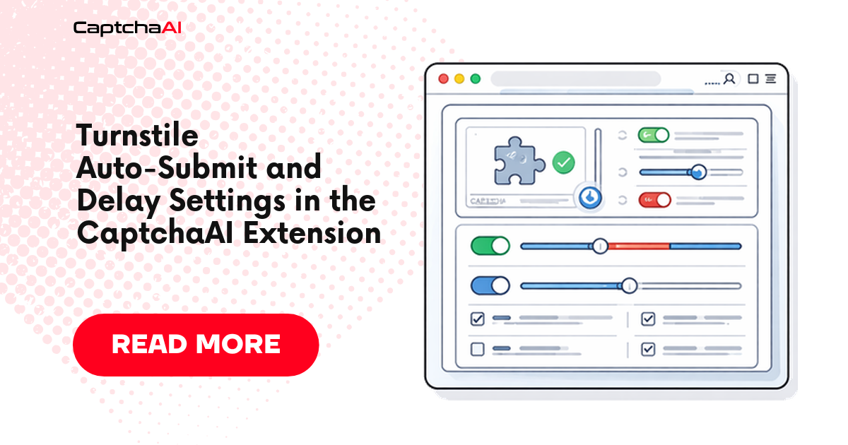 Turnstile Auto-Submit and Delay Settings in the CaptchaAI Extension
