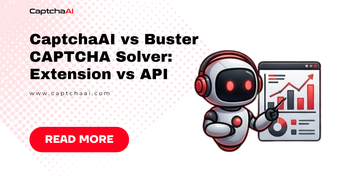 CaptchaAI vs Buster CAPTCHA Solver: Extension vs API