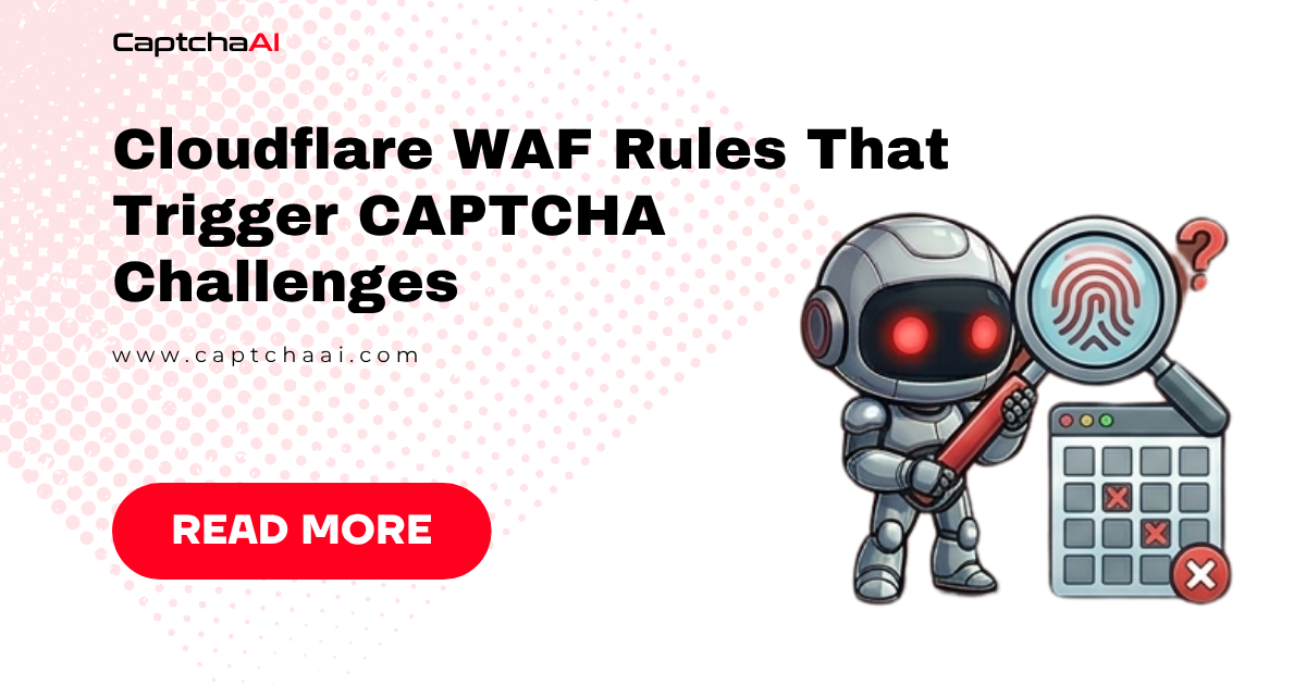 Cloudflare WAF Rules That Trigger CAPTCHA Challenges