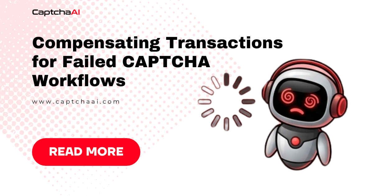 Compensating Transactions for Failed CAPTCHA Workflows