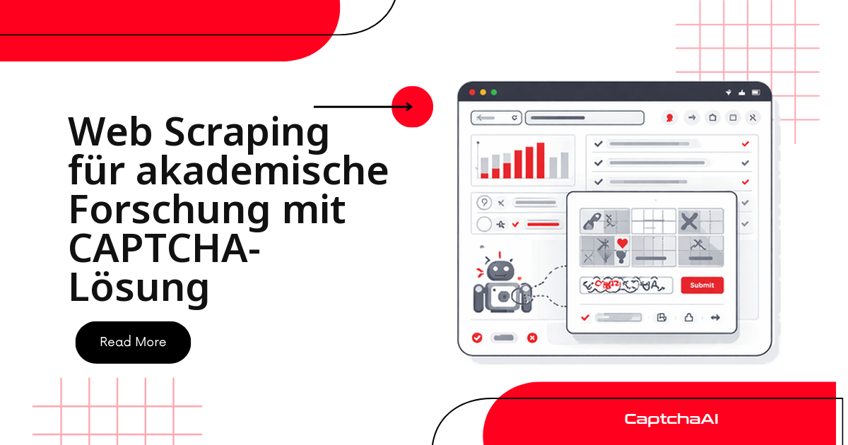 Web Scraping für akademische Forschung mit CAPTCHA-Lösung