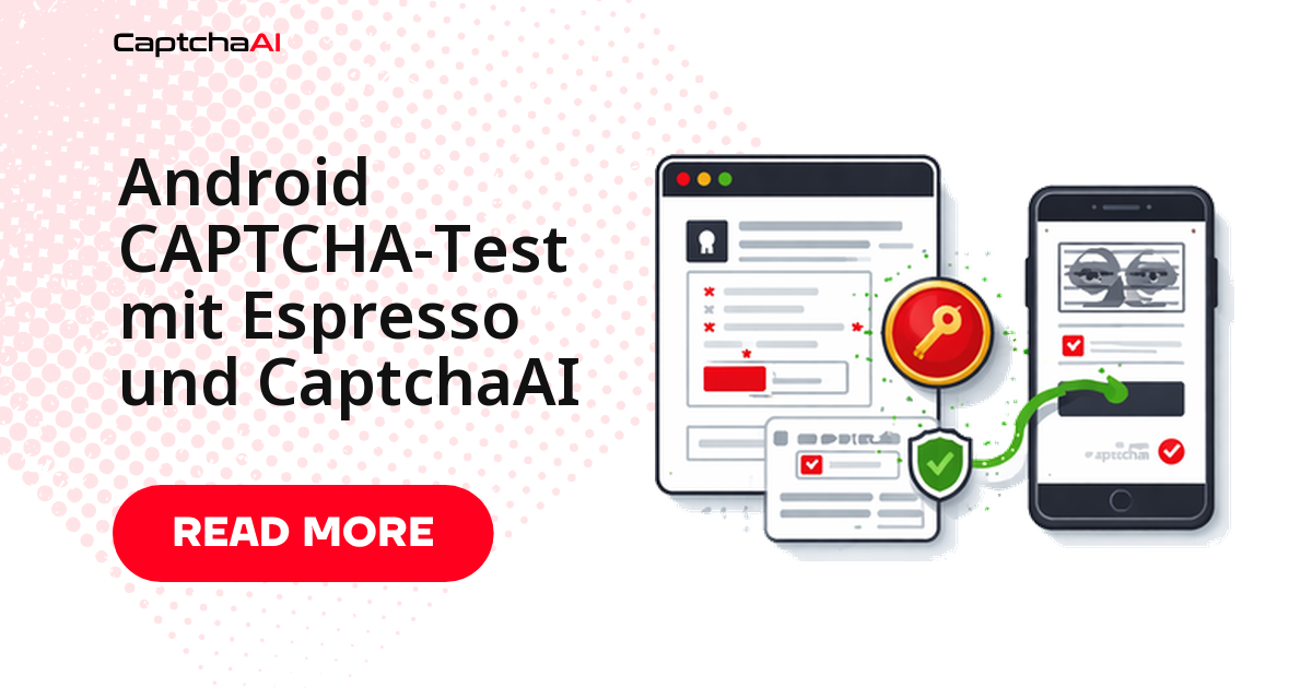 Android CAPTCHA-Test mit Espresso und CaptchaAI