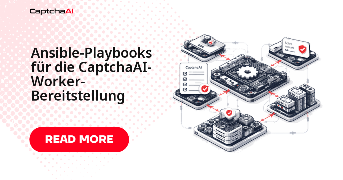 Ansible-Playbooks für die CaptchaAI-Worker-Bereitstellung