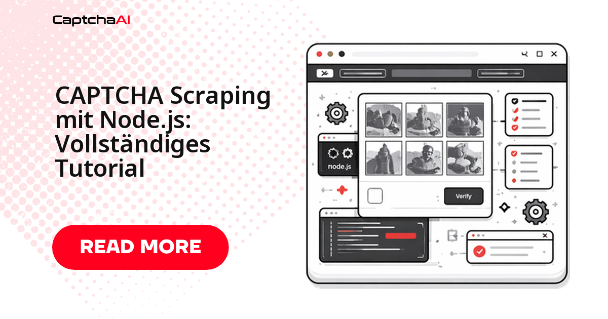 CAPTCHA Scraping mit Node.js: Vollständiges Tutorial