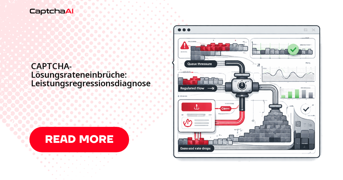 CAPTCHA-Lösungsrateneinbrüche: Leistungsregressionsdiagnose
