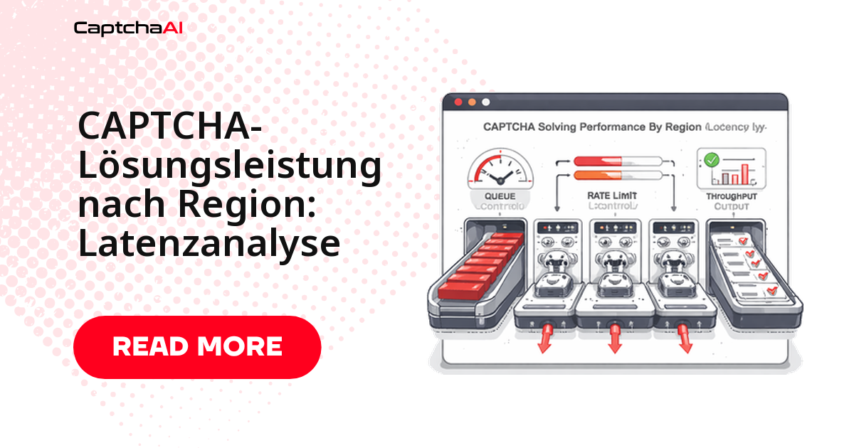 CAPTCHA-Lösungsleistung nach Region: Latenzanalyse