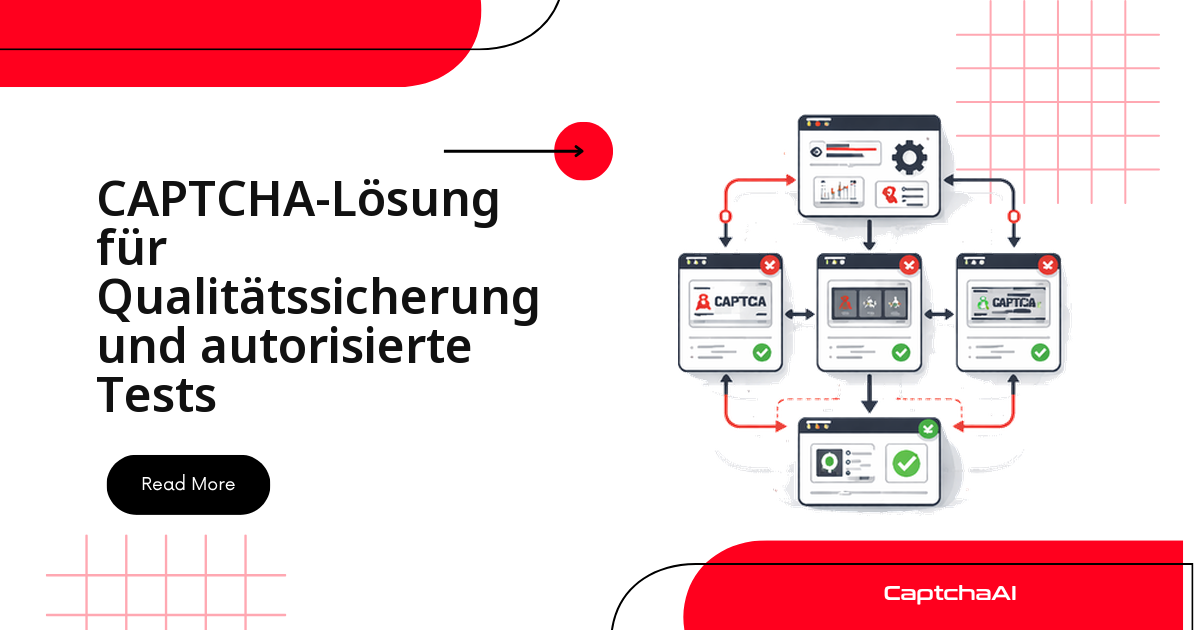 CAPTCHA-Lösung für Qualitätssicherung und autorisierte Tests