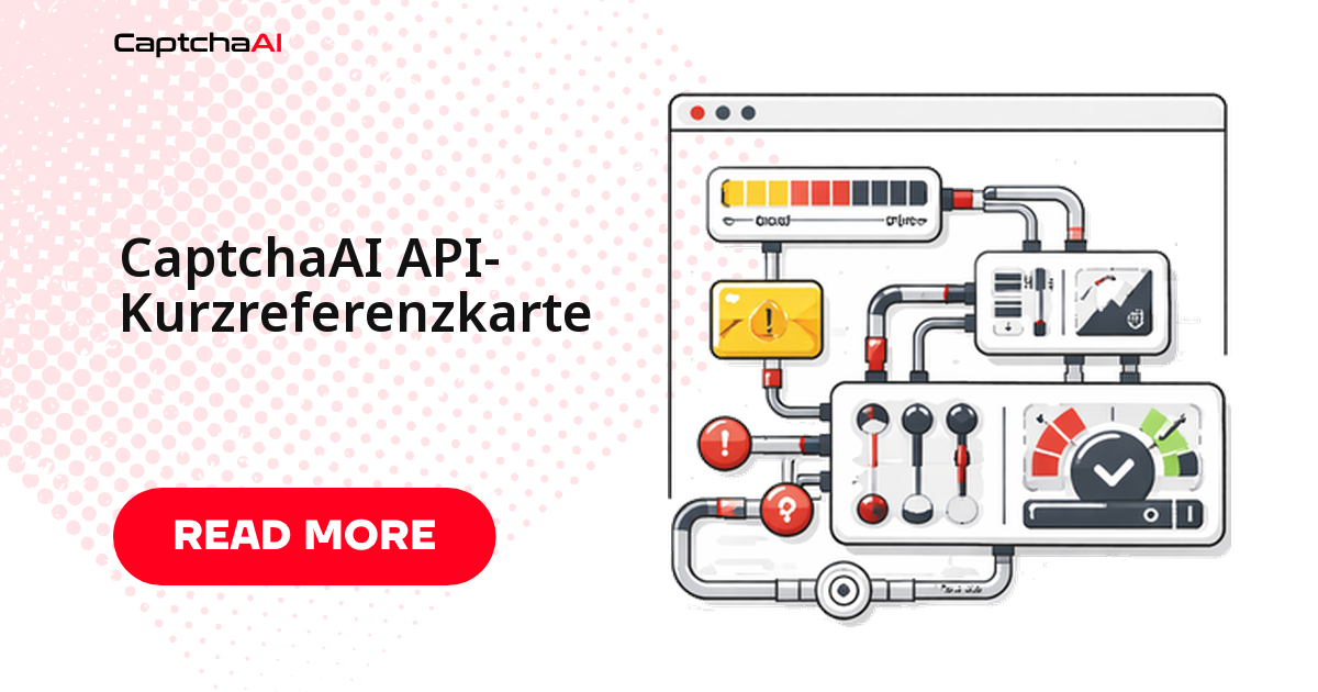 CaptchaAI API-Kurzreferenzkarte