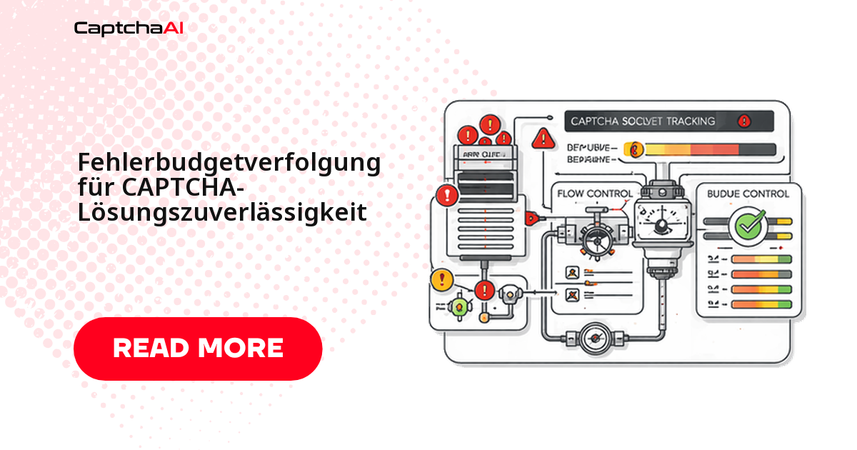 Fehlerbudgetverfolgung für CAPTCHA-Lösungszuverlässigkeit