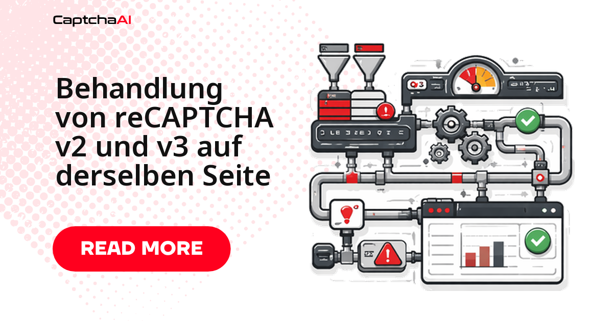 Behandlung von reCAPTCHA v2 und v3 auf derselben Seite