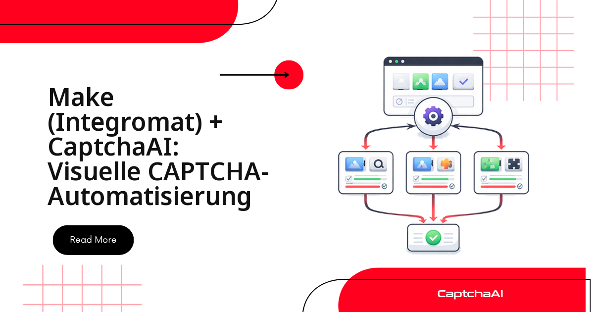 Make (Integromat) + CaptchaAI: Visuelle CAPTCHA-Automatisierung