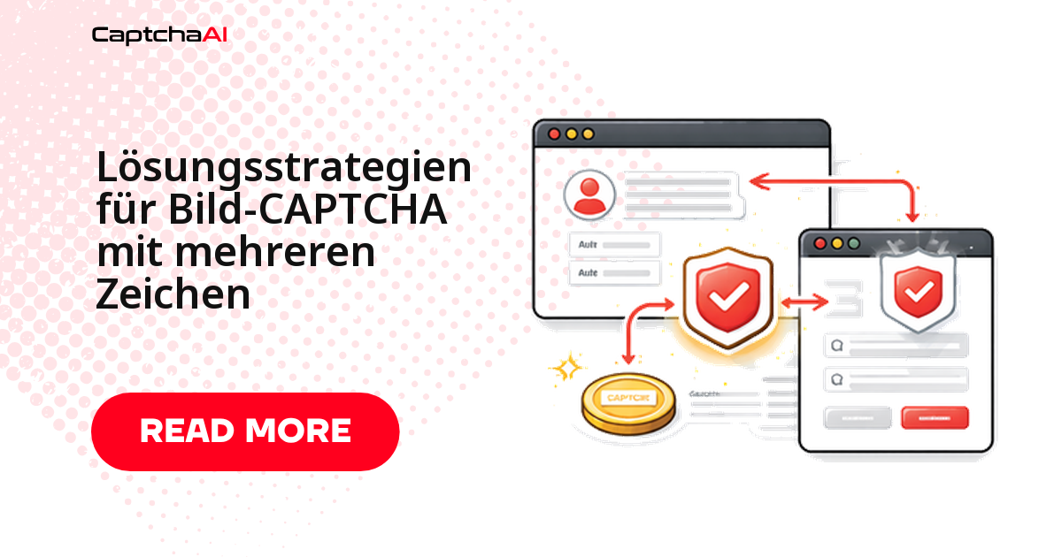 Lösungsstrategien für Bild-CAPTCHA mit mehreren Zeichen