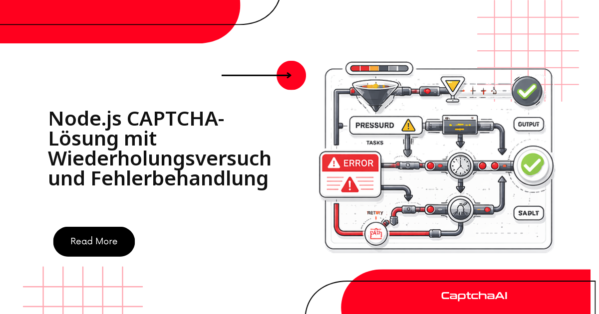 Node.js CAPTCHA-Lösung mit Wiederholungsversuch und Fehlerbehandlung