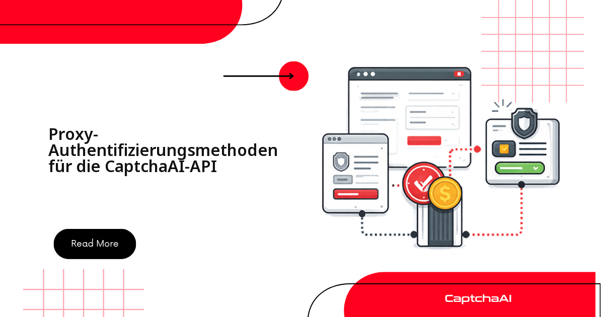 Proxy-Authentifizierungsmethoden für die CaptchaAI-API
