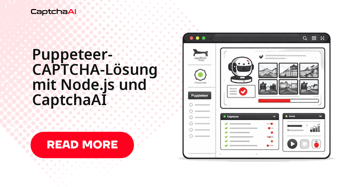Puppeteer-CAPTCHA-Lösung mit Node.js und CaptchaAI
