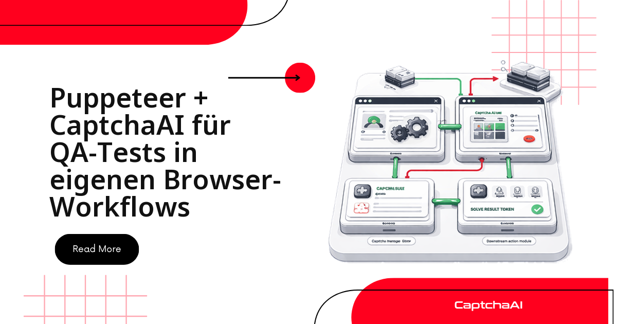 Puppeteer + CaptchaAI für QA-Tests in eigenen Browser-Workflows