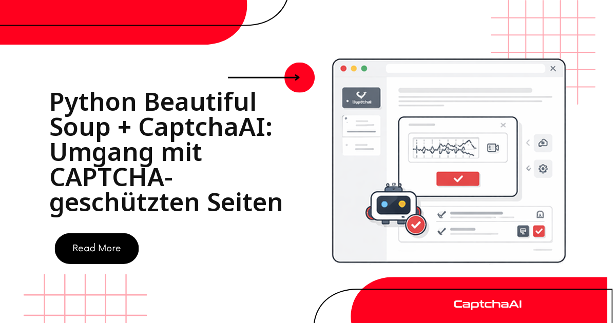 Python Beautiful Soup + CaptchaAI: Umgang mit CAPTCHA-geschützten Seiten