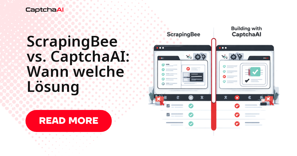 ScrapingBee vs. CaptchaAI: Wann welche Lösung