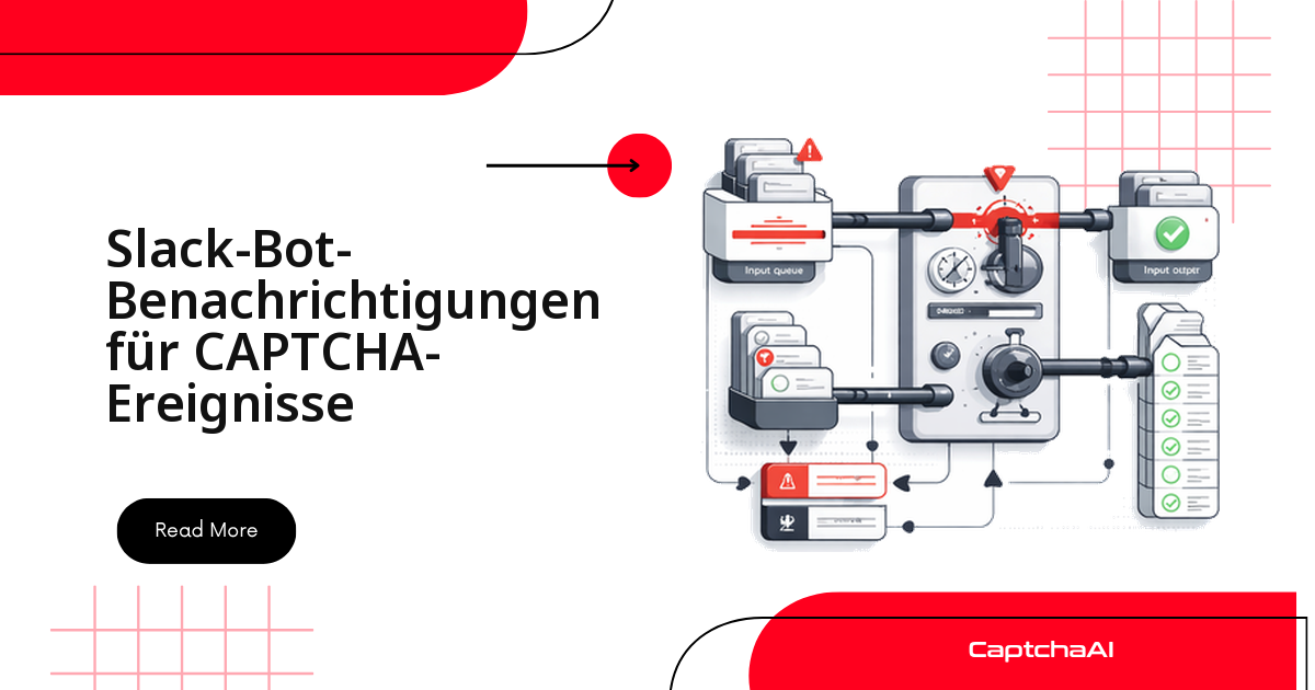 Slack-Bot-Benachrichtigungen für CAPTCHA-Ereignisse