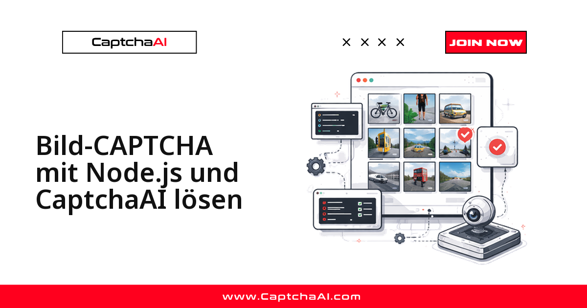 Bild-CAPTCHA mit Node.js und CaptchaAI lösen