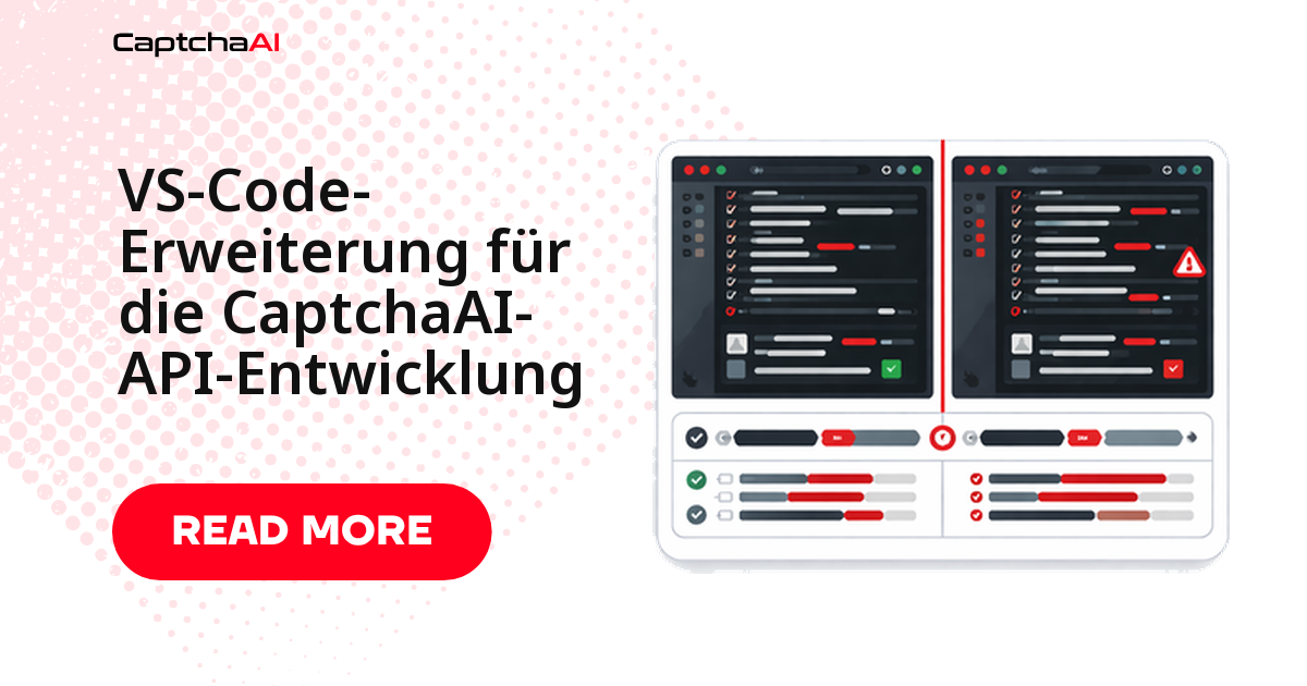 VS-Code-Erweiterung für die CaptchaAI-API-Entwicklung
