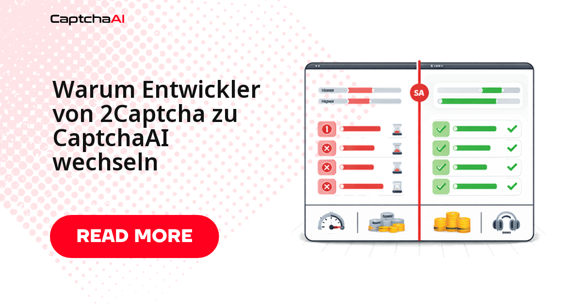 Warum Entwickler von 2Captcha zu CaptchaAI wechseln