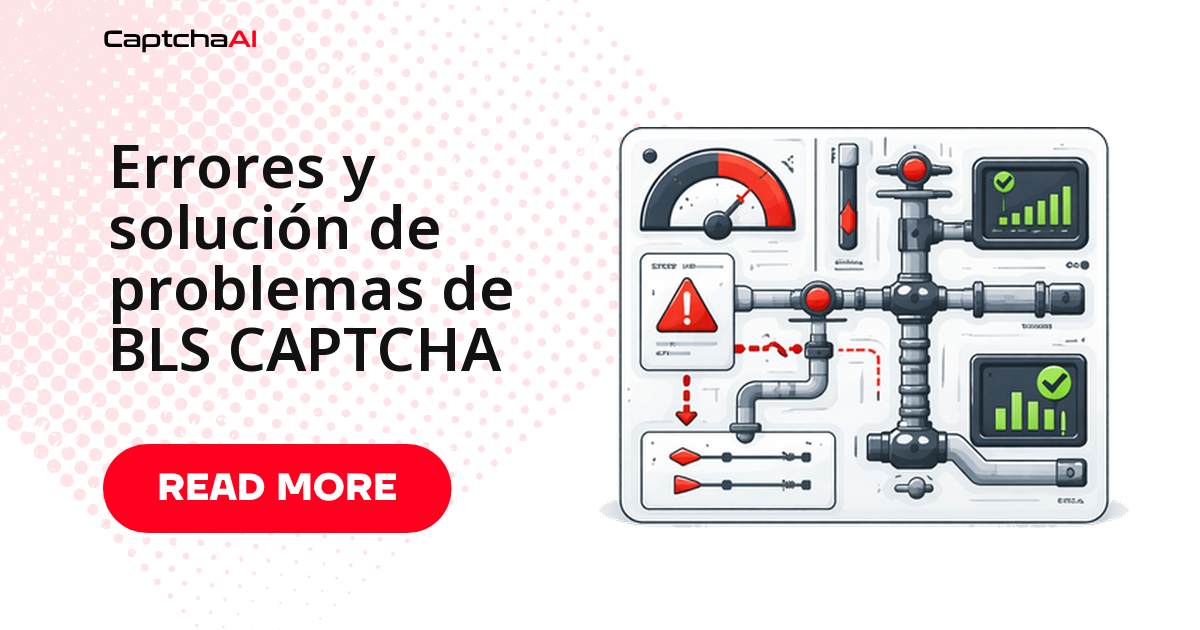 Errores y solución de problemas de BLS CAPTCHA