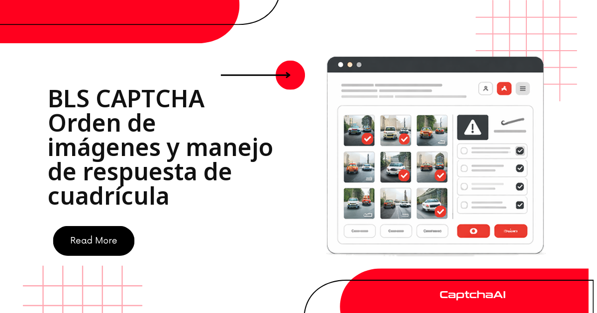 BLS CAPTCHA Orden de imágenes y manejo de respuesta de cuadrícula