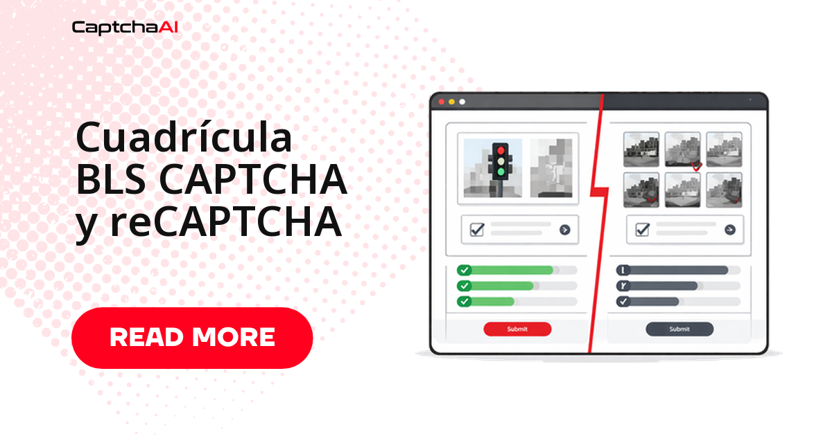 Cuadrícula BLS CAPTCHA y reCAPTCHA