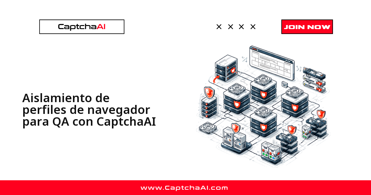 Aislamiento de perfiles de navegador para QA con CaptchaAI
