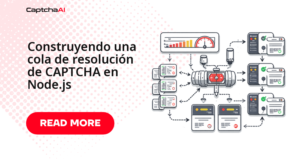 Construyendo una cola de resolución de CAPTCHA en Node.js