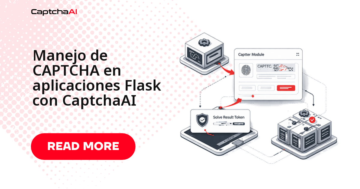 Manejo de CAPTCHA en aplicaciones Flask con CaptchaAI
