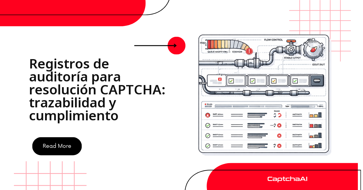Registros de auditoría para resolución CAPTCHA: trazabilidad y cumplimiento