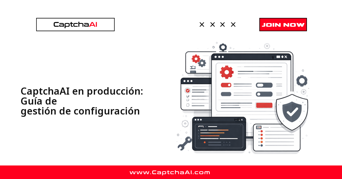 CaptchaAI en producción: Guía de gestión de configuración