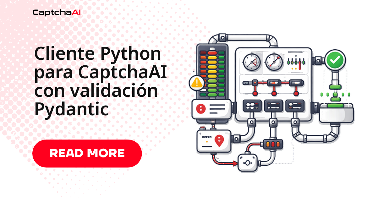 Cliente Python para CaptchaAI con validación Pydantic