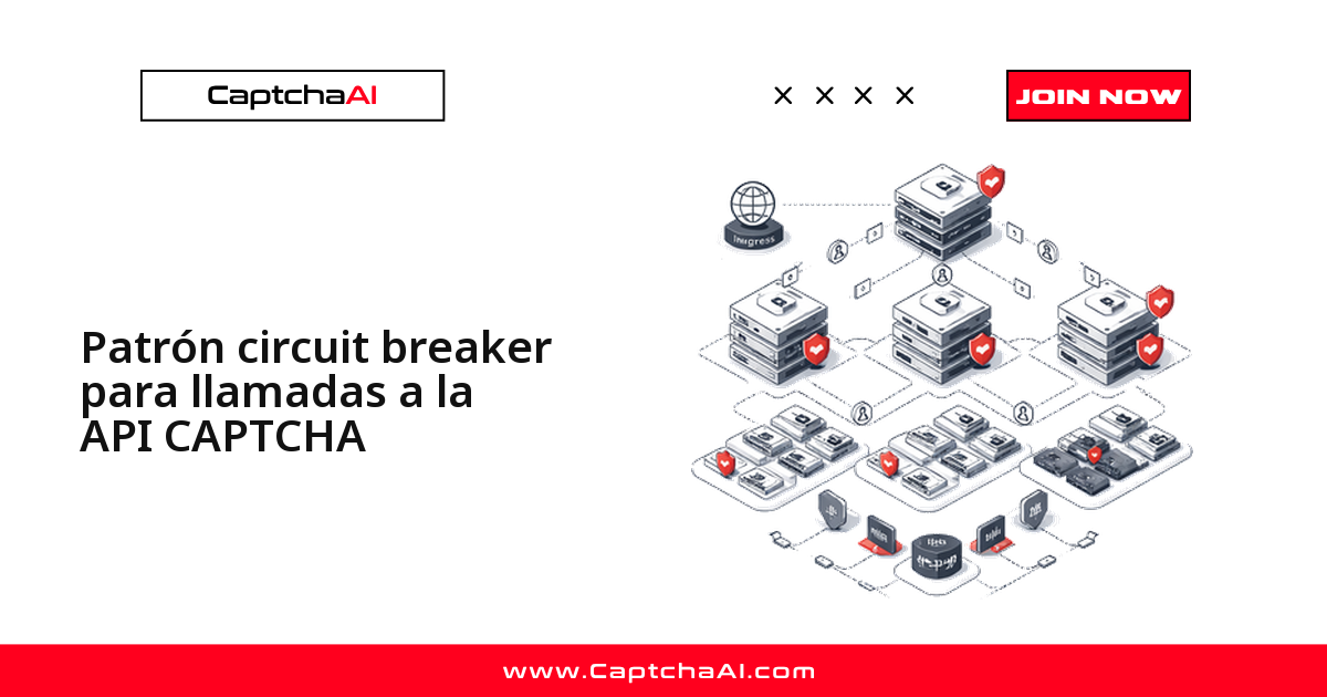 Patrón circuit breaker para llamadas a la API CAPTCHA