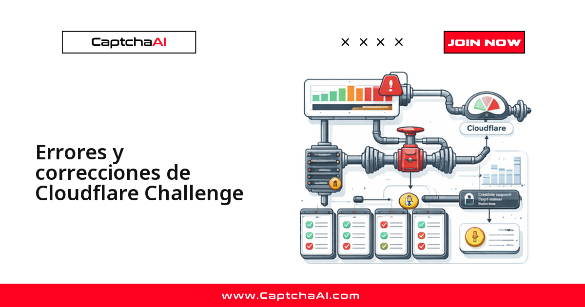 Errores y correcciones de Cloudflare Challenge