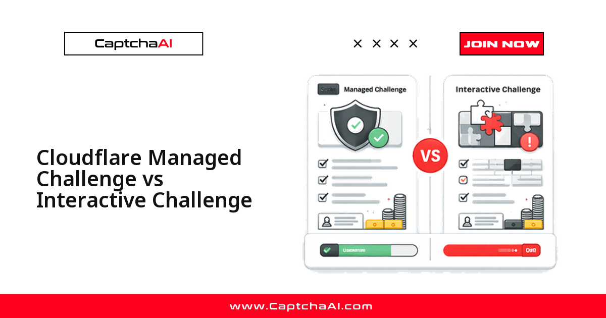 Cloudflare Managed Challenge vs Interactive Challenge