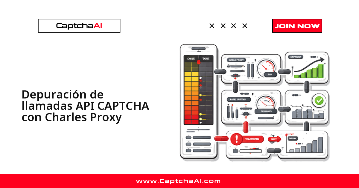 Depuración de llamadas API CAPTCHA con Charles Proxy