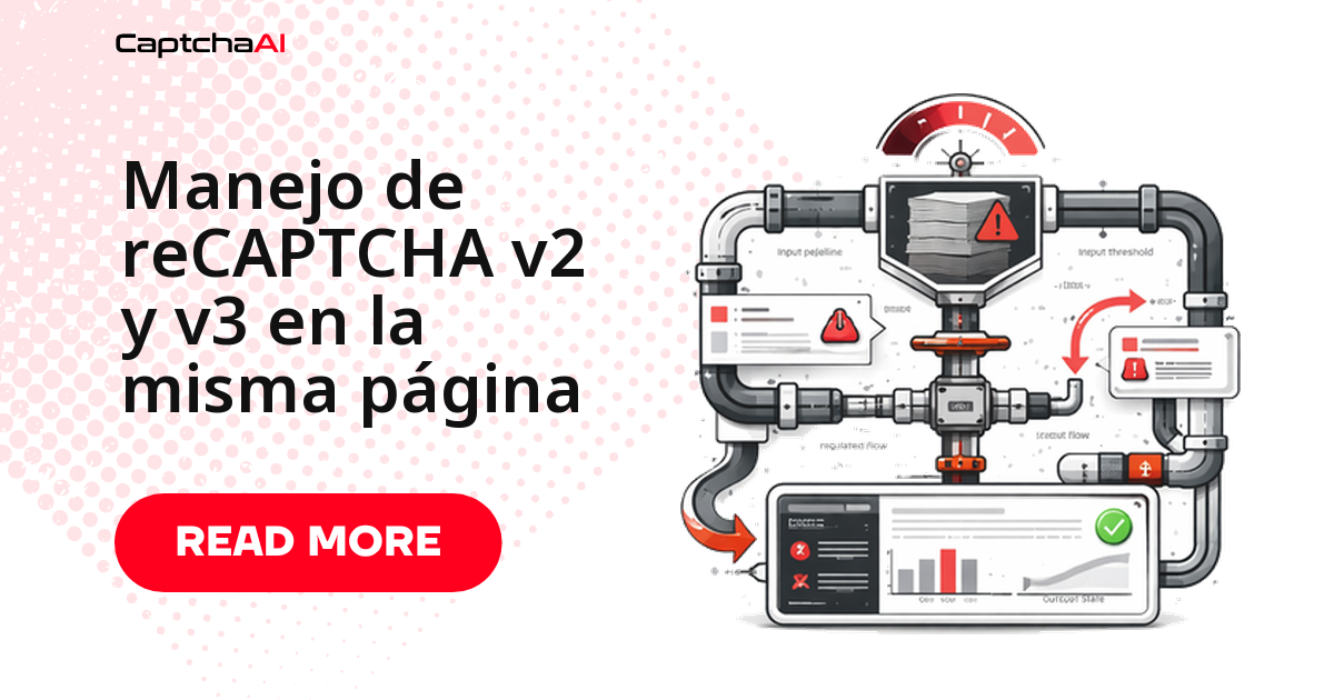 Manejo de reCAPTCHA v2 y v3 en la misma página