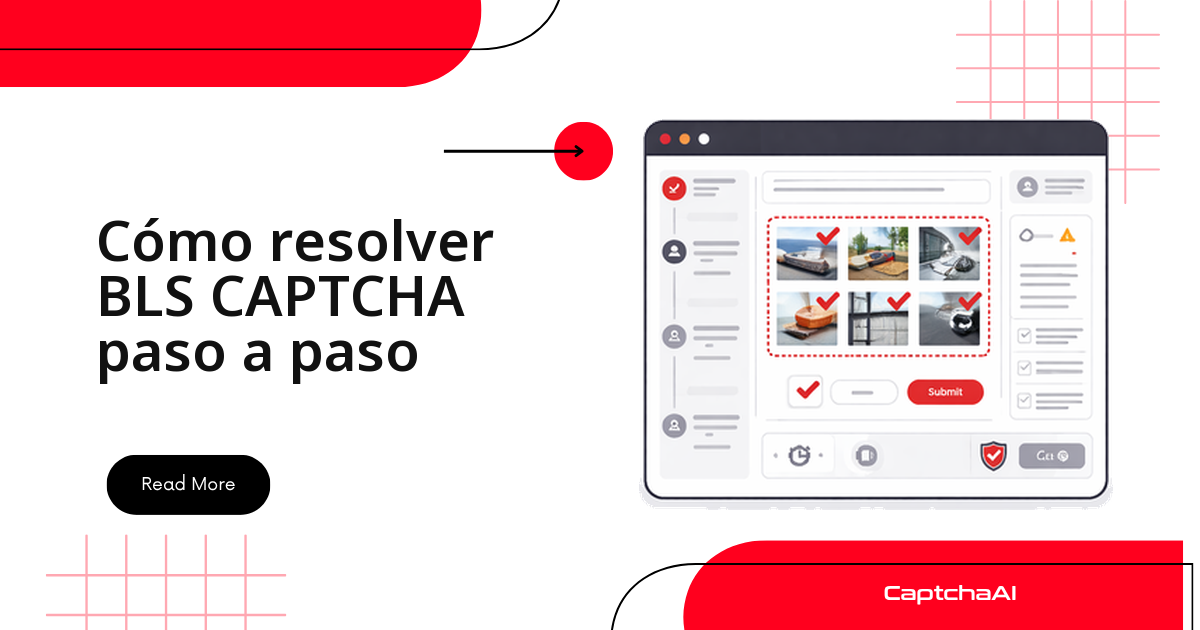 Cómo resolver BLS CAPTCHA paso a paso