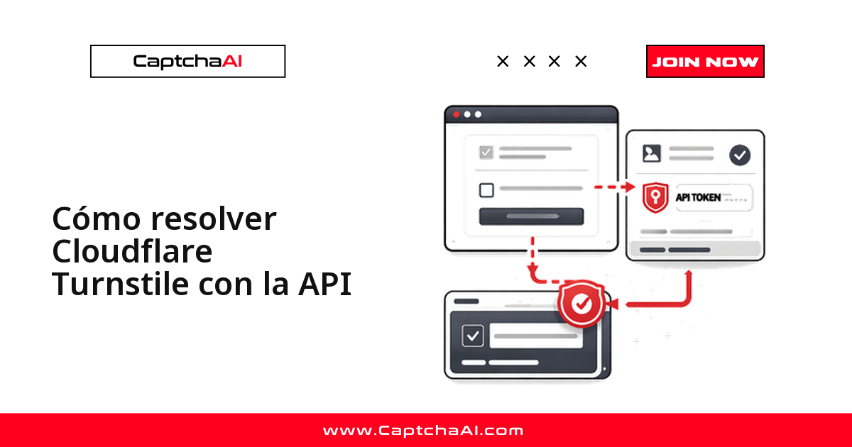 Cómo resolver Cloudflare Turnstile con la API