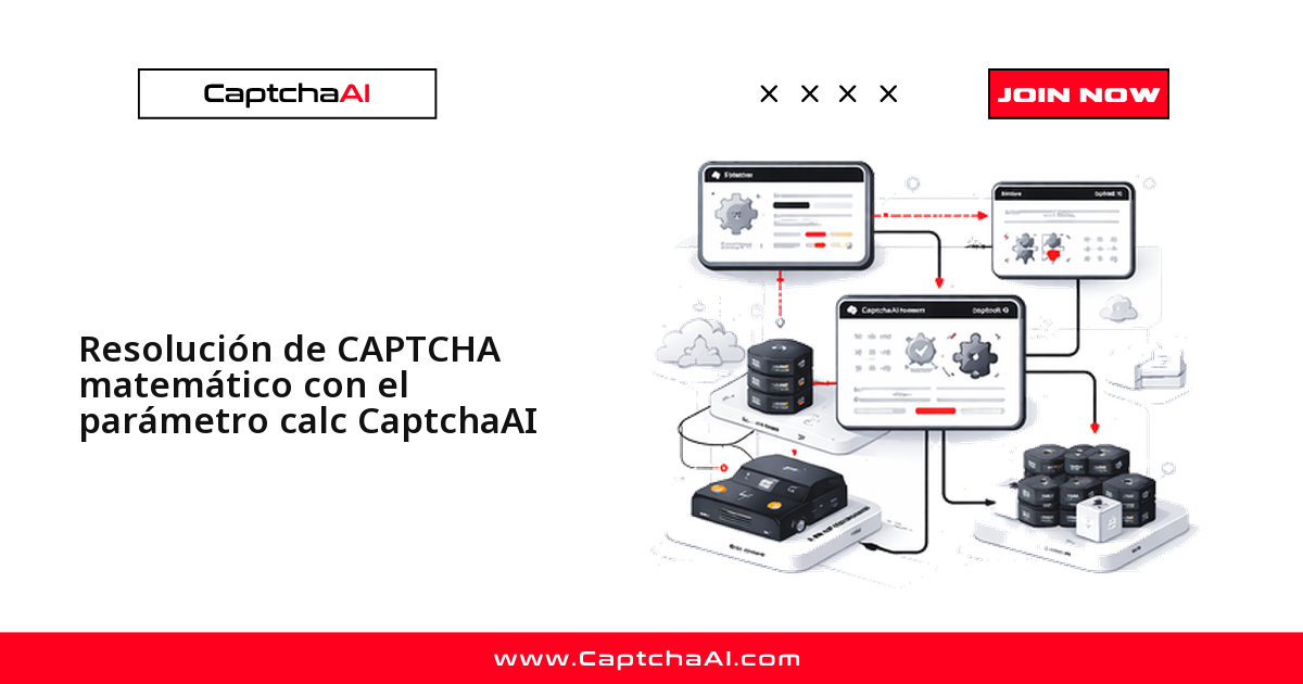 Resolución de CAPTCHA matemático con el parámetro calc CaptchaAI