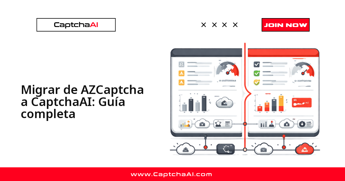 Migrar de AZCaptcha a CaptchaAI: Guía completa