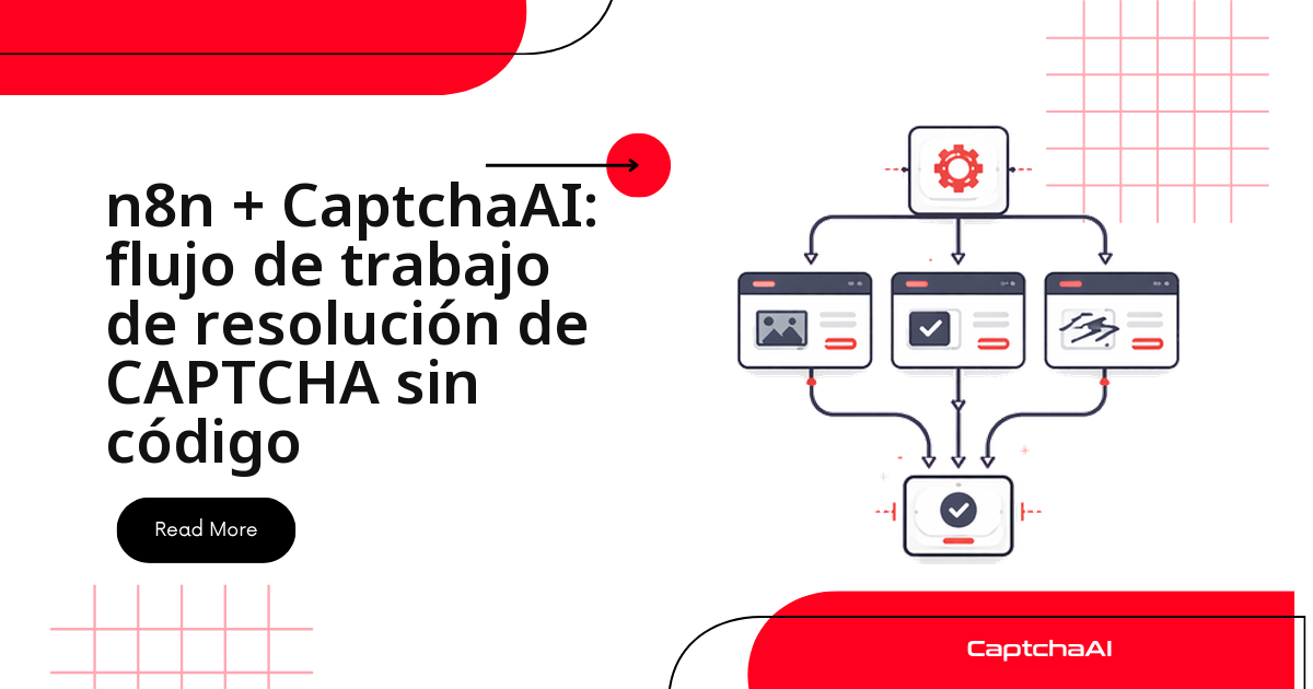 n8n + CaptchaAI: flujo de trabajo de resolución de CAPTCHA sin código
