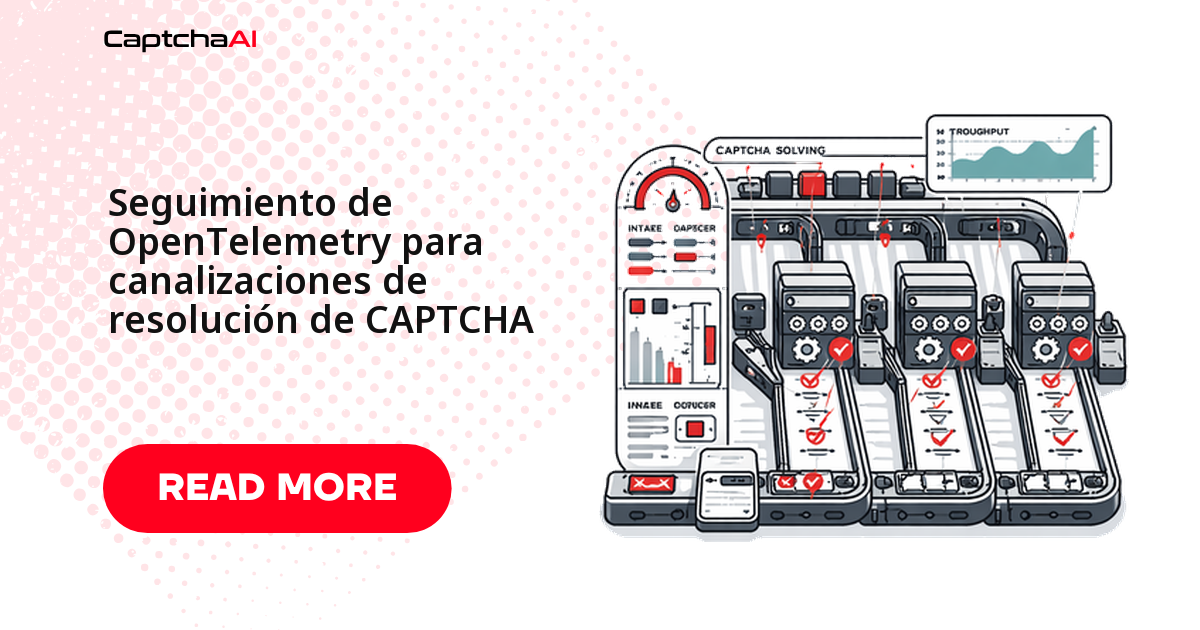 Seguimiento de OpenTelemetry para canalizaciones de resolución de CAPTCHA