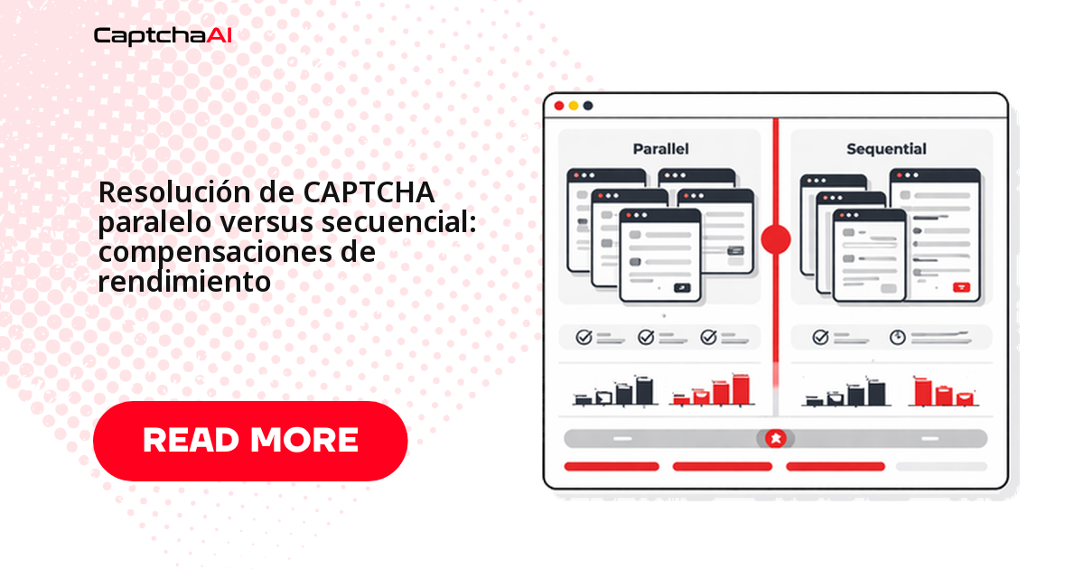 Resolución de CAPTCHA paralelo versus secuencial: compensaciones de rendimiento