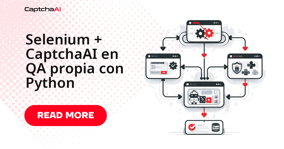 Selenium + CaptchaAI en QA propia con Python