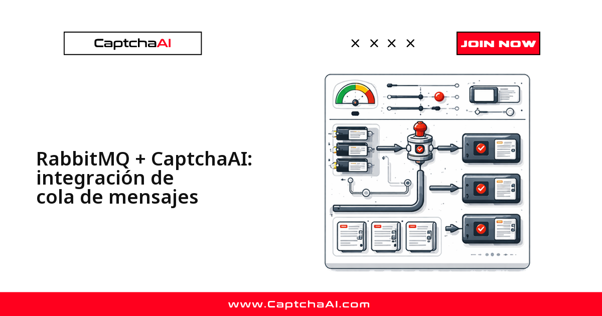 RabbitMQ + CaptchaAI: integración de cola de mensajes