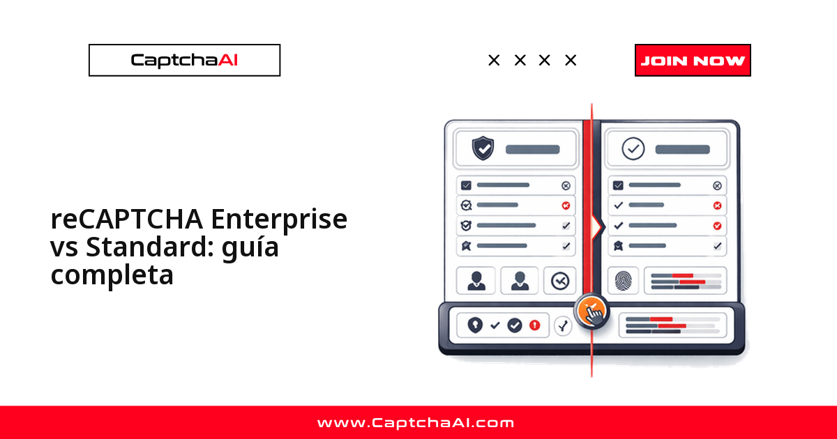 reCAPTCHA Enterprise vs Standard: diferencias clave